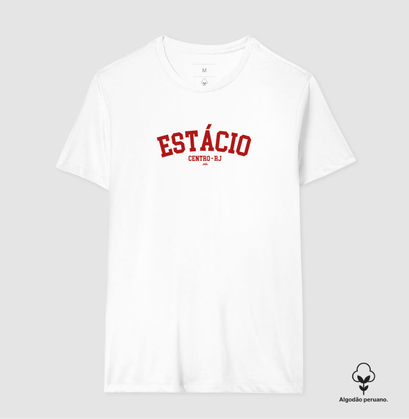 Estácio - Camiseta Algodão Peruano
