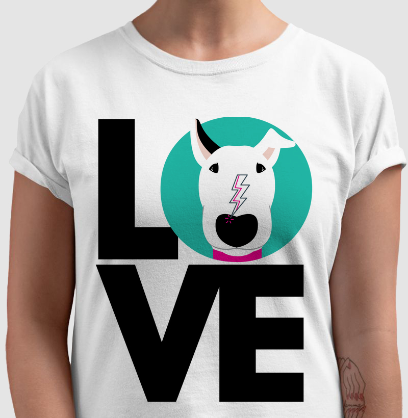Camiseta Love Cotas