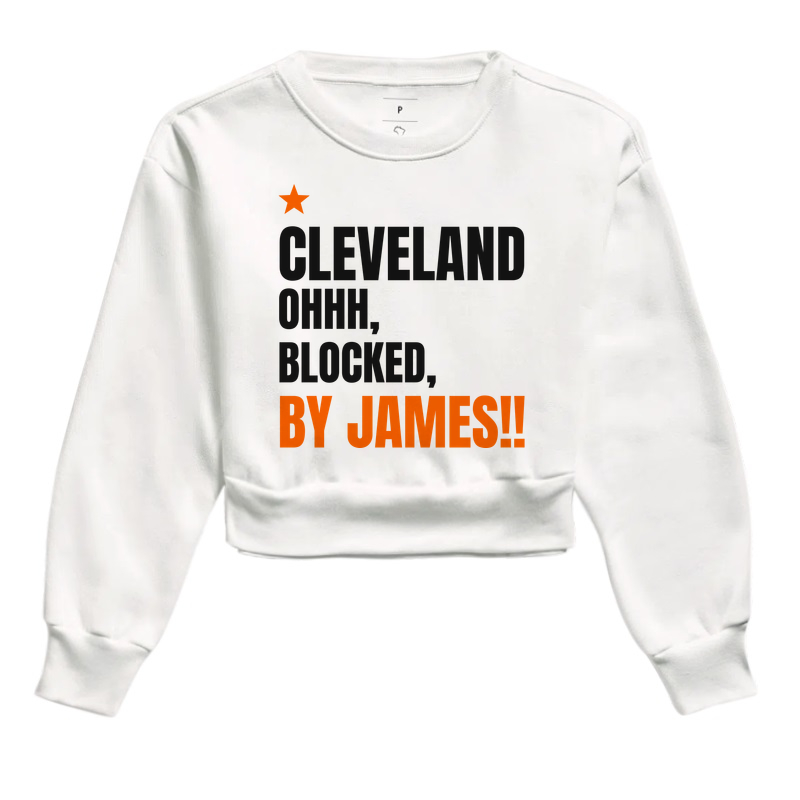 Cleveland - Cropped Moletom