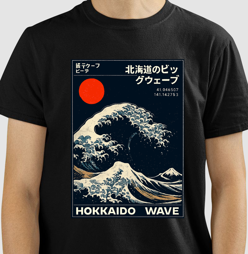 Arte Japonesa _ Hokkaido Wave 33