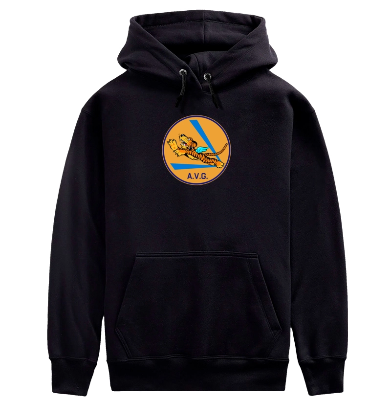 AVG Flying Tigers  - Yellow/blue tagged Roundel