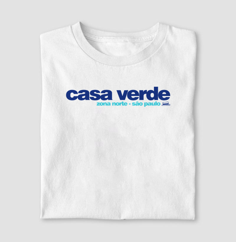 Casa Verde - Azul e Branco