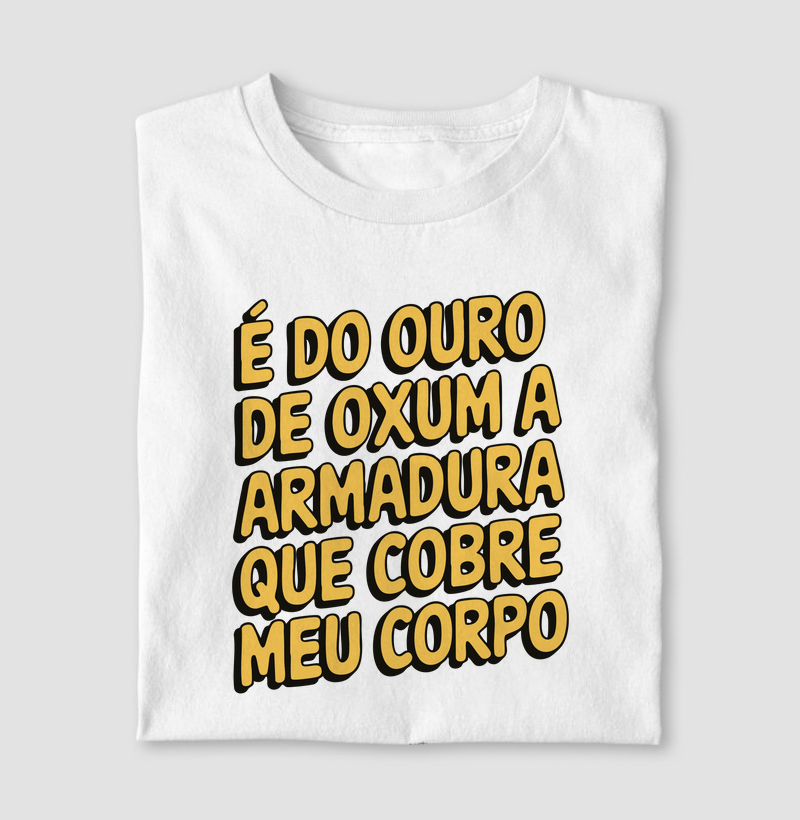 É do Ouro de Oxum a Armadura que Cobre meu Corpo