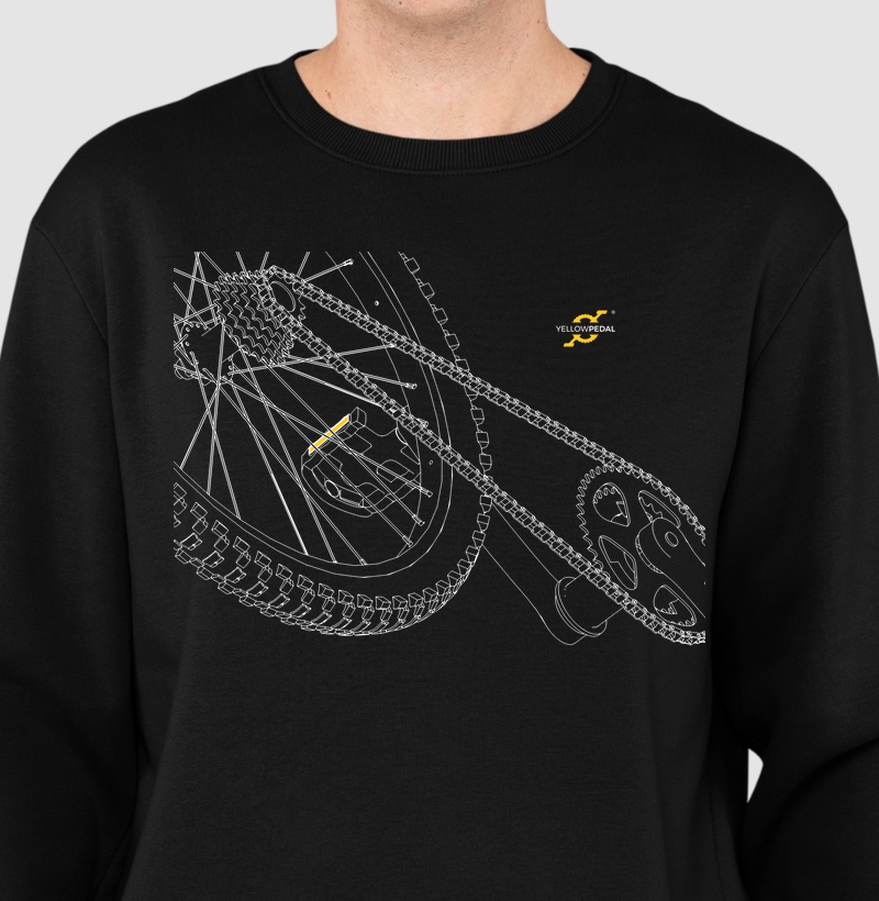 SUÉTER MOLETON YELLOWPEDAL LED