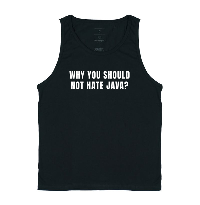 Why you should not hate Java?