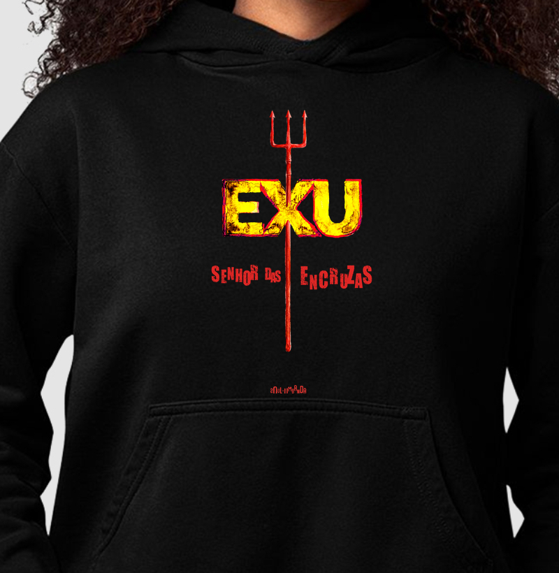 hoodie EXU senhor das encruzas unissex