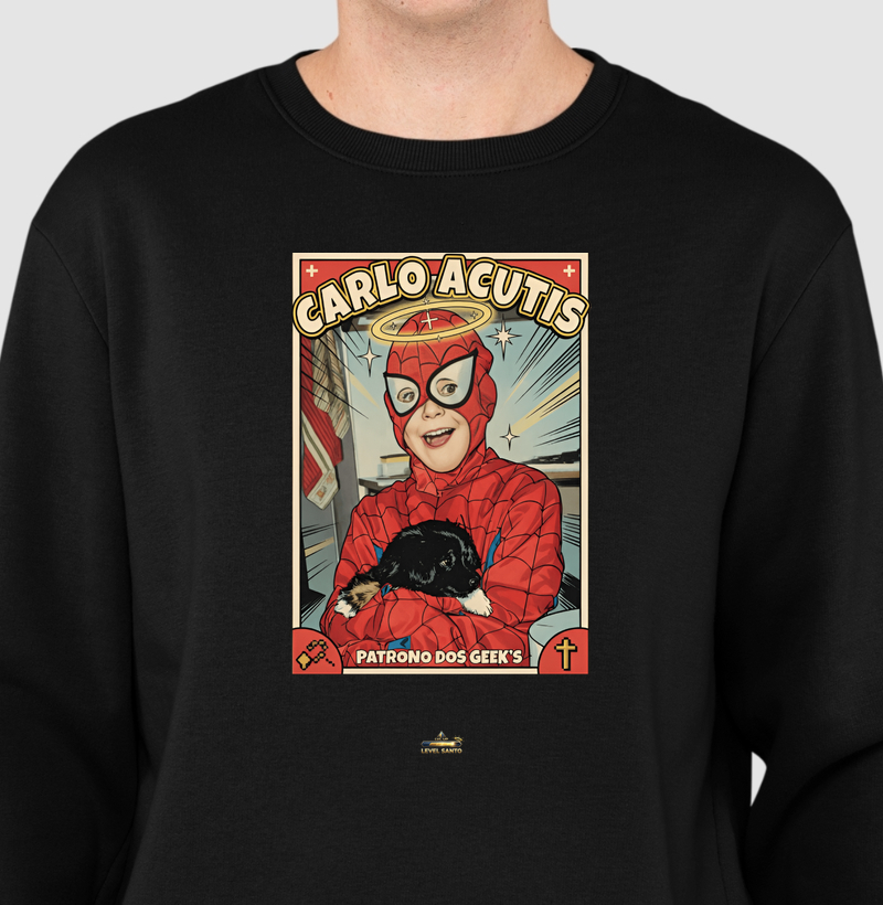 São Carlo Acutis - Homem Aranha - Patrono dos Geeks