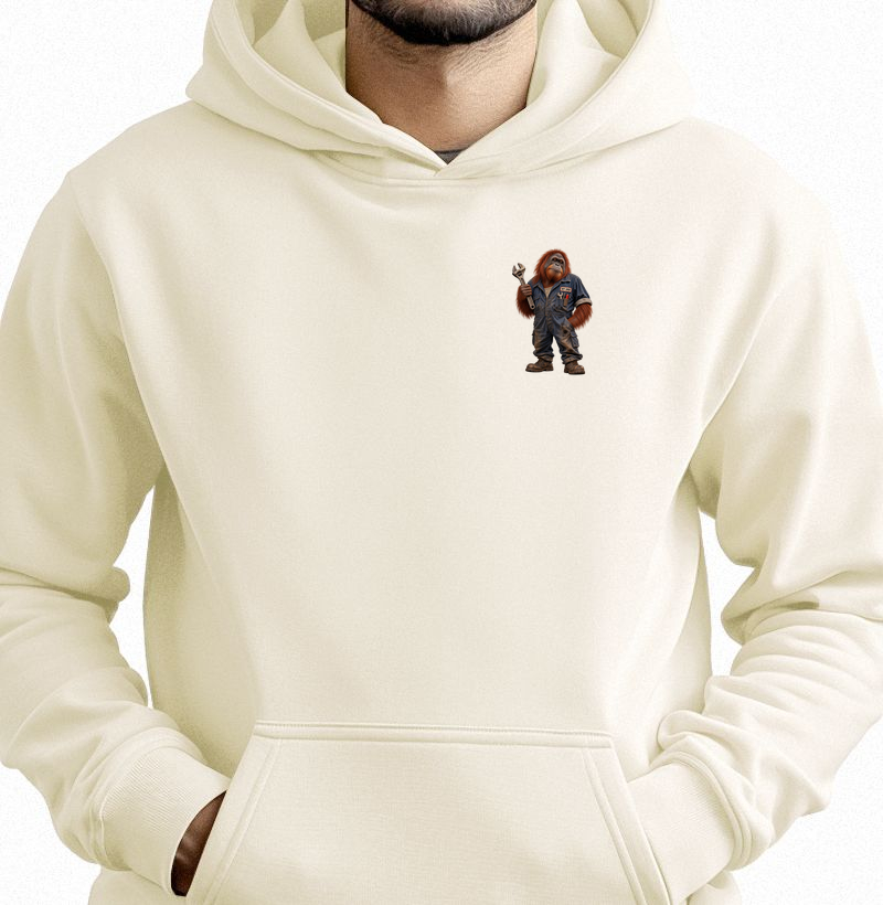 Orangotango Mecânico - Hoodie Moletom
