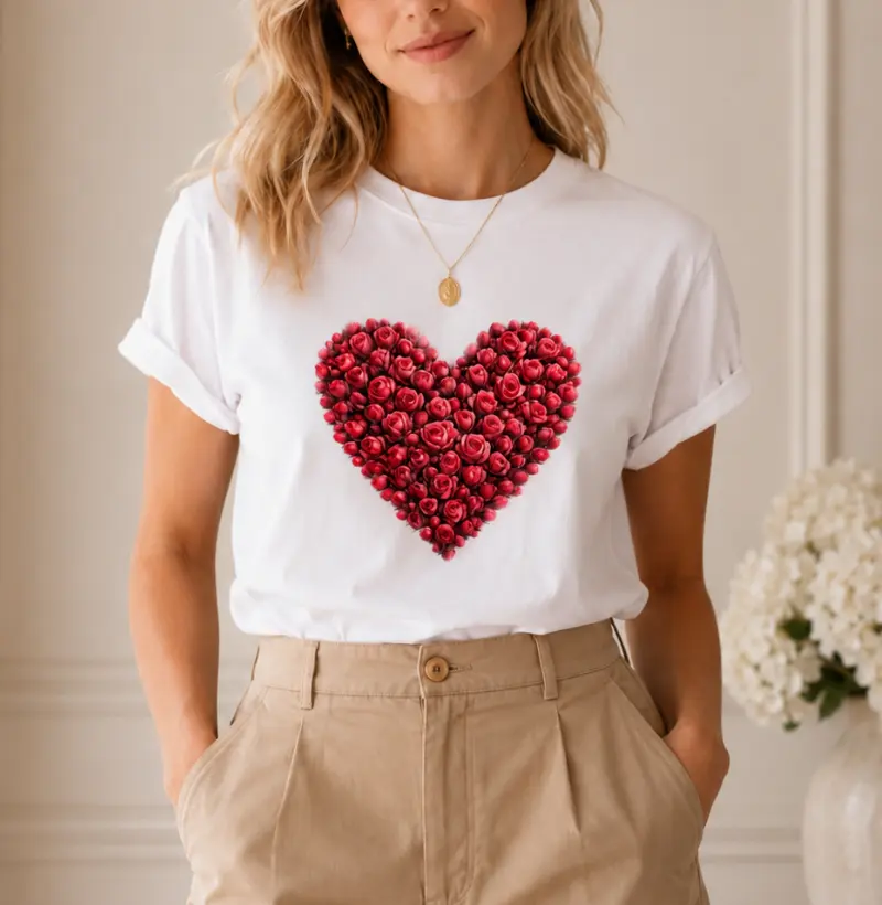 Heart of roses