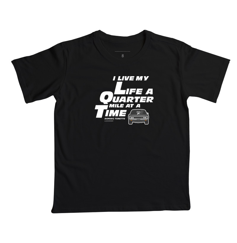 Camiseta Velozes e Furiosos Quarter Mile - Versão 1