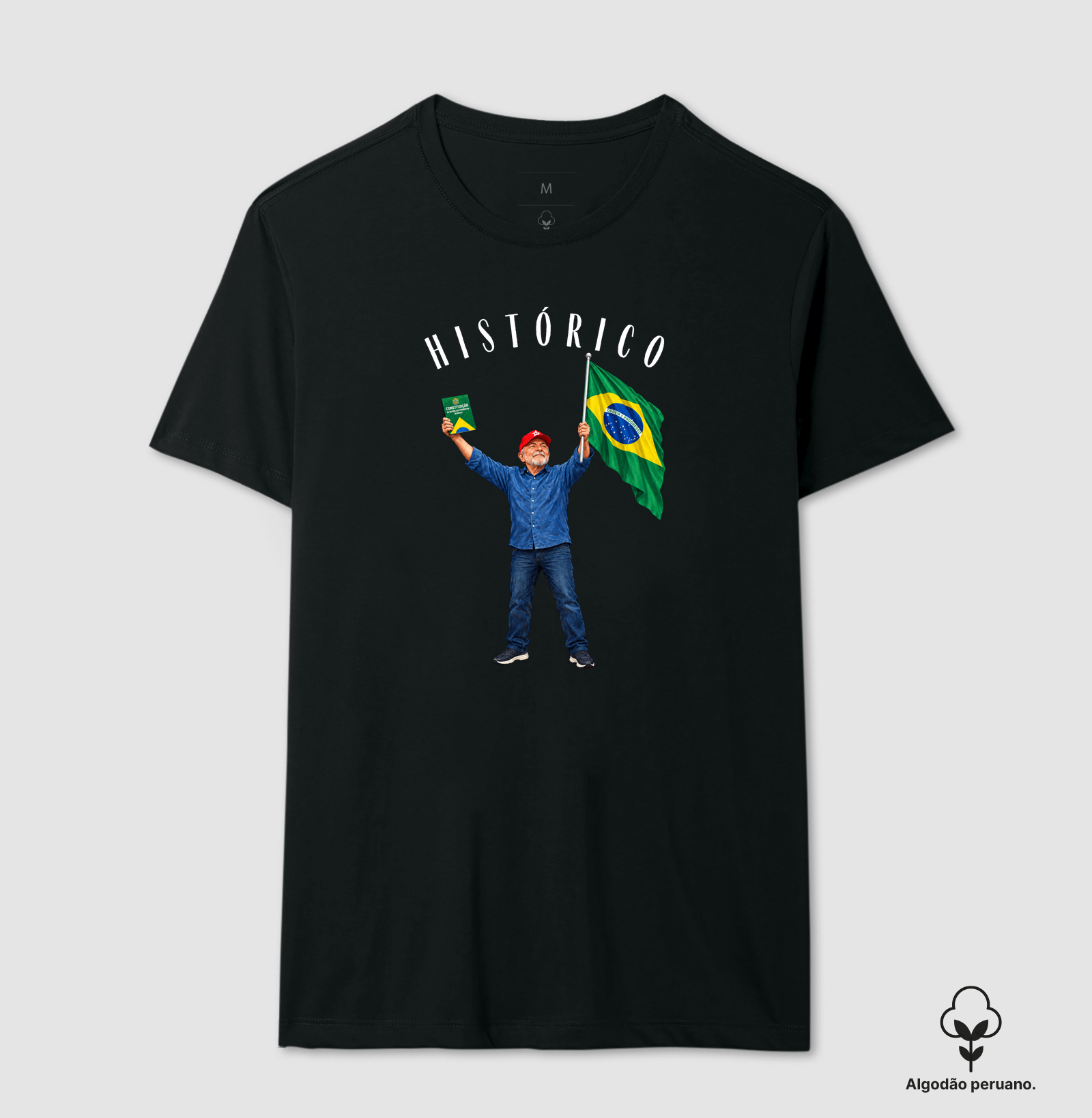 Histórico - Camiseta Algodão Peruano