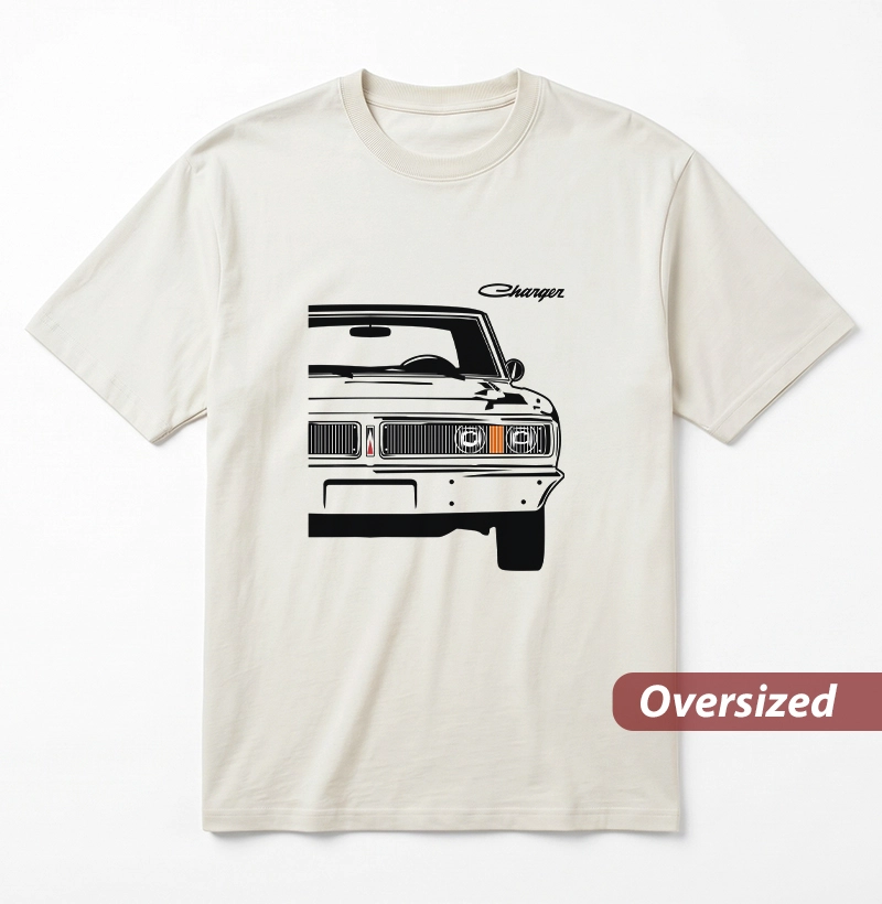 Frente Charger - Camiseta Oversized