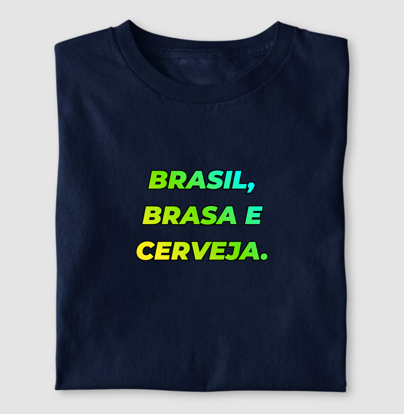 Brasil, brasa e cerveja.