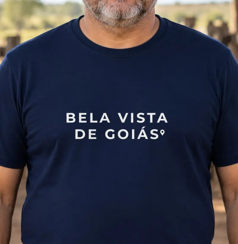 Bela Vista de Goiás | Pin GO - Camiseta