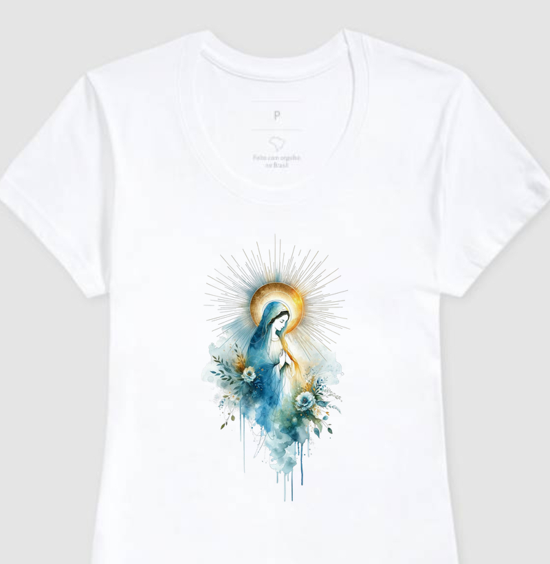 Camiseta Maria Santissíma - Camiseta
