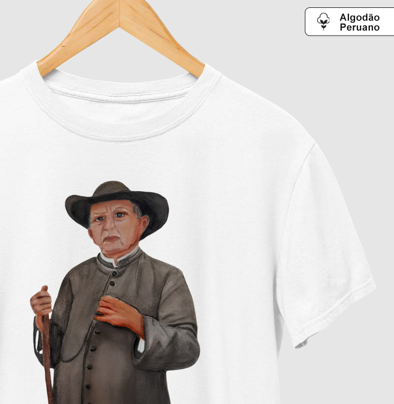 Camiseta Padre Cicero Algodão Peruano 