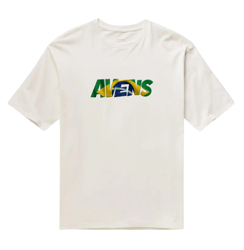 Camiseta AVENS Brasil — Estampa Bandeira