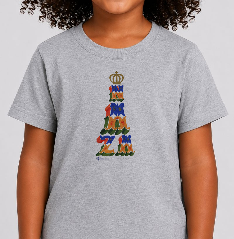 Camisa Círio Santinha - Augusto - Camiseta Infantil