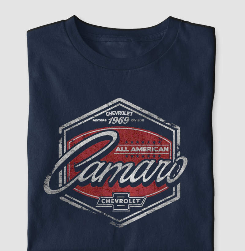 Camiseta Vintage Camaro