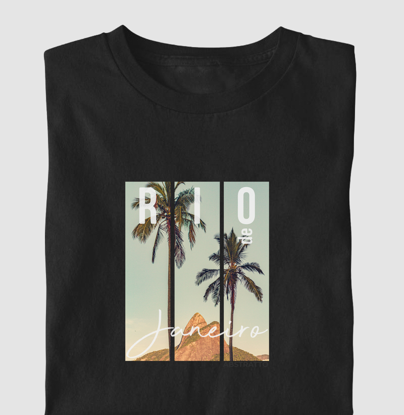 Camiseta Abstratto Rio de Janeiro