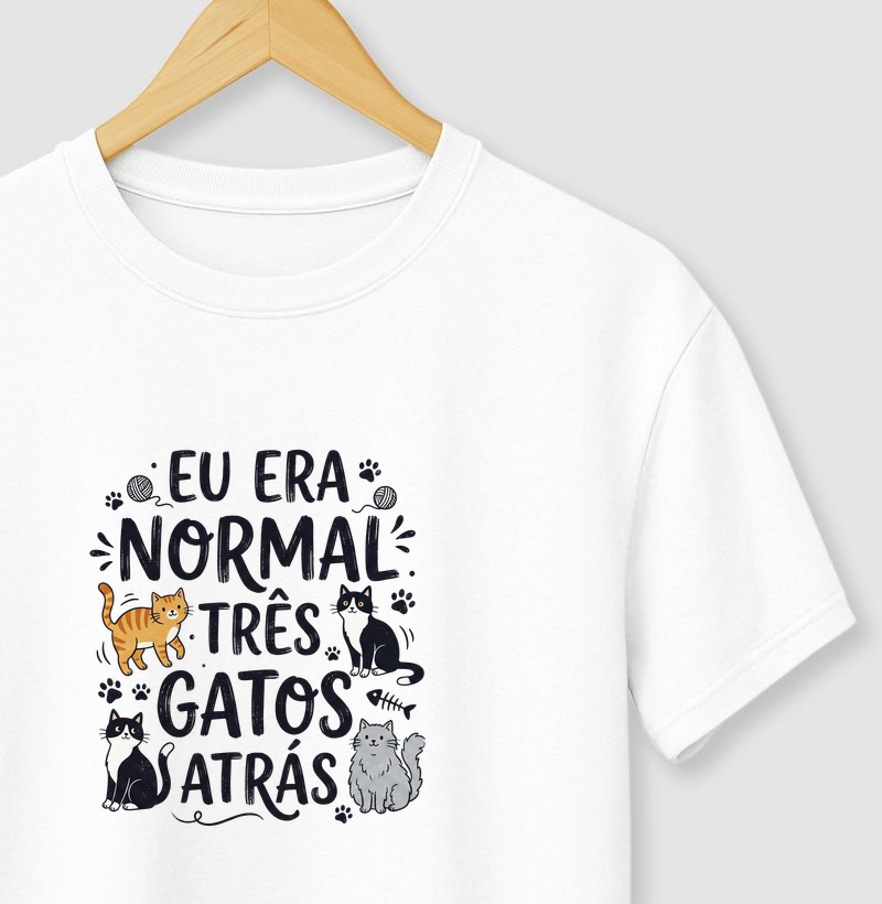Eu era normal três gatos atrás