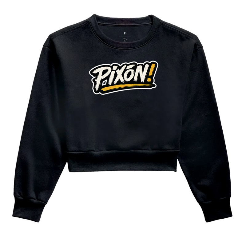 Pixon - Cropped Moletom