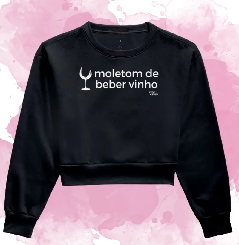 MOLETOM DE BEBER VINHO