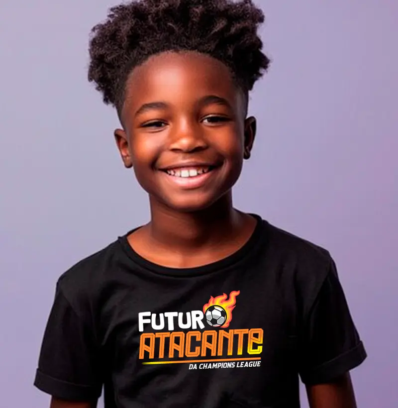 Camiseta Futuro Atacante - Kids