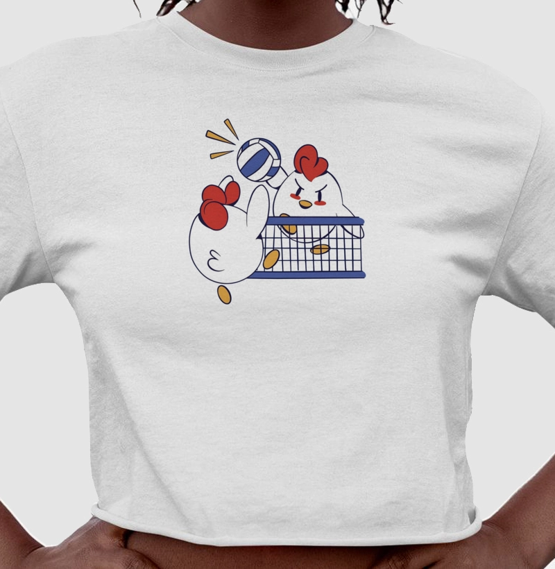 Cropped Voleibol Chicken