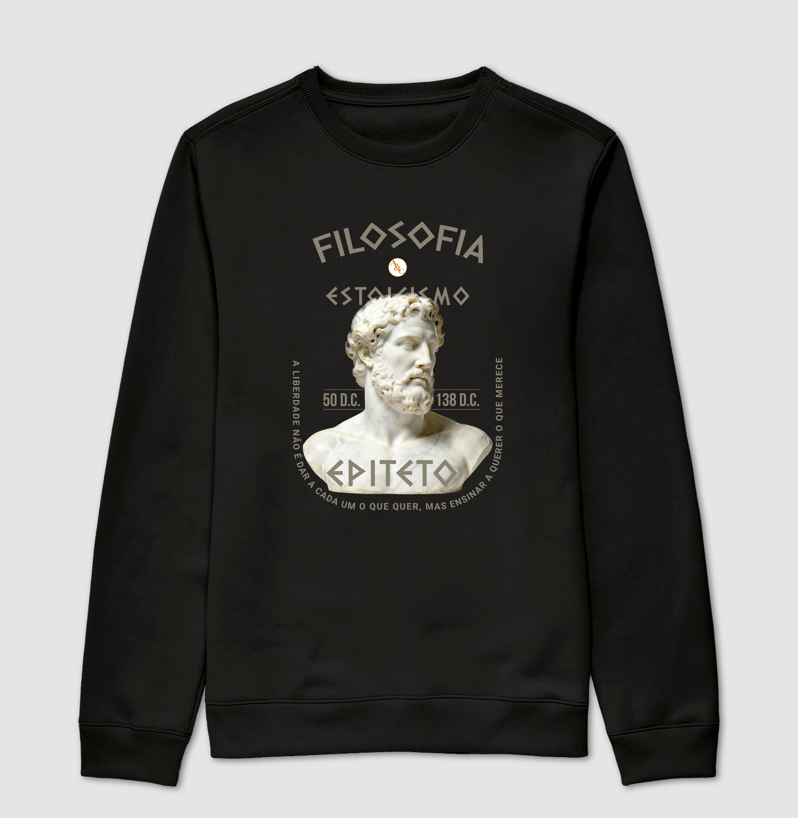 Camiseta Filosofia - Estoicismo- Epiteto