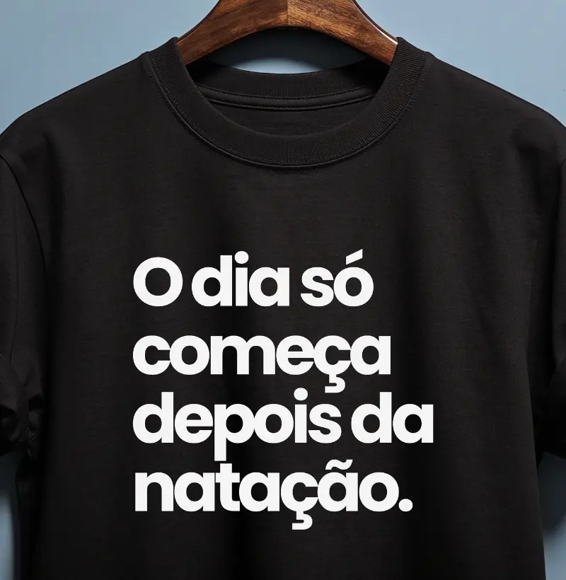 O Dia Começa - Camiseta Algodão Peruano