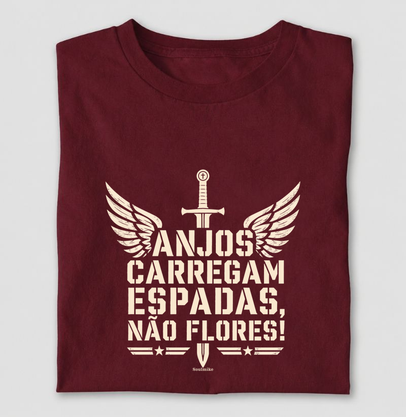 Anjos carregam espadas!