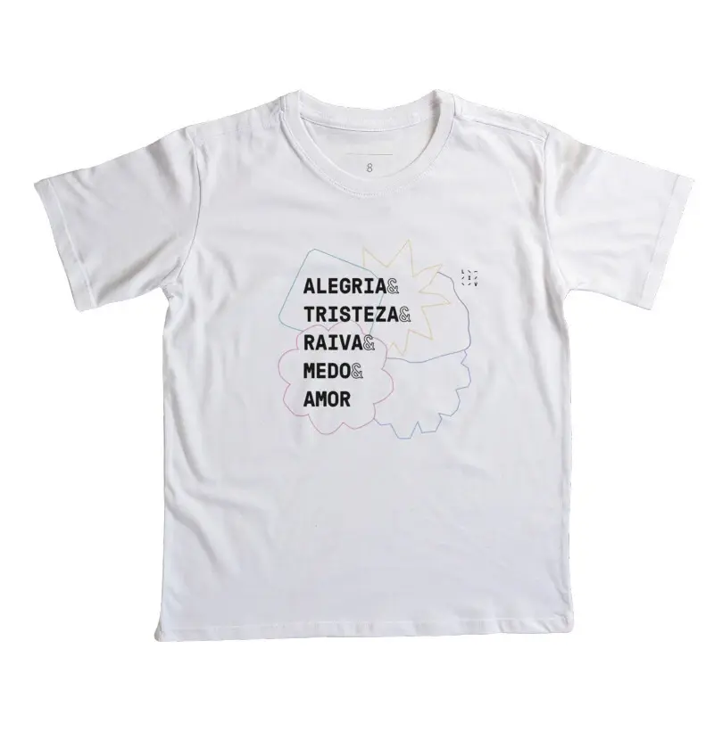 Camiseta " As emoções têm nomes"