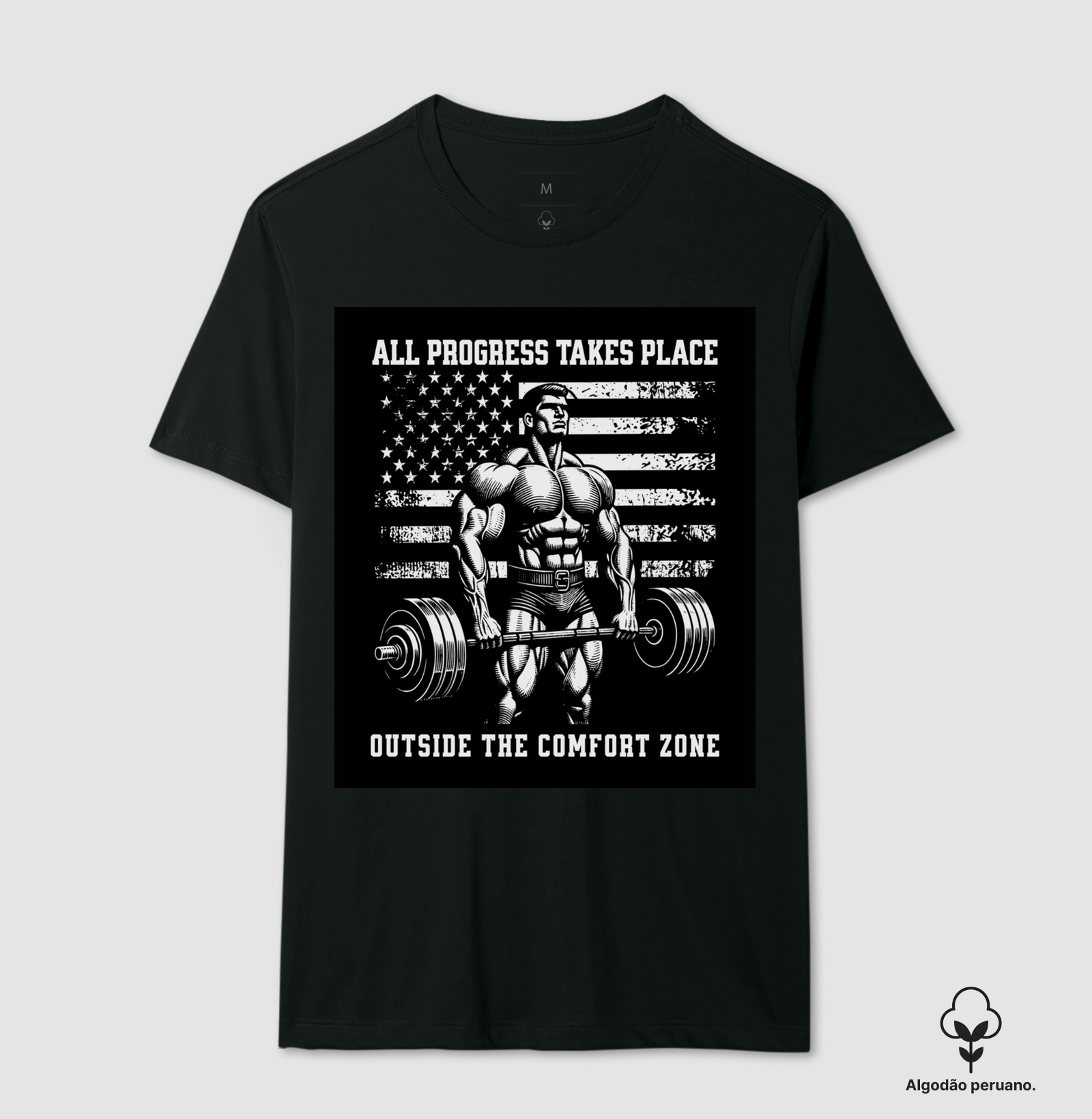 camisa para quem treina pesado