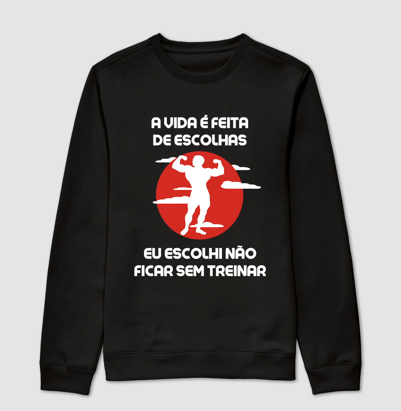 A vida é feita de escolhas, eu escolhi não ficar sem treinar