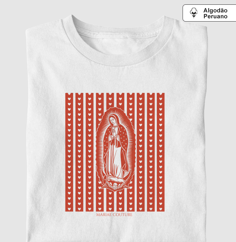 Guadalupe Heart - algodão peruano