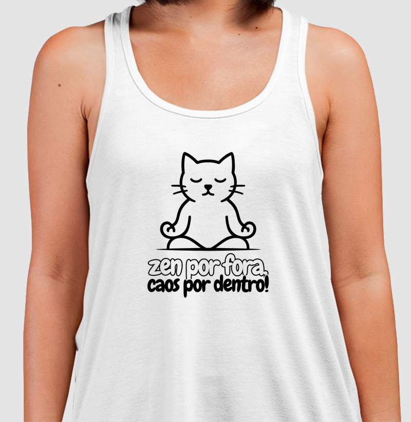 Zen por fora, caos por dentro!