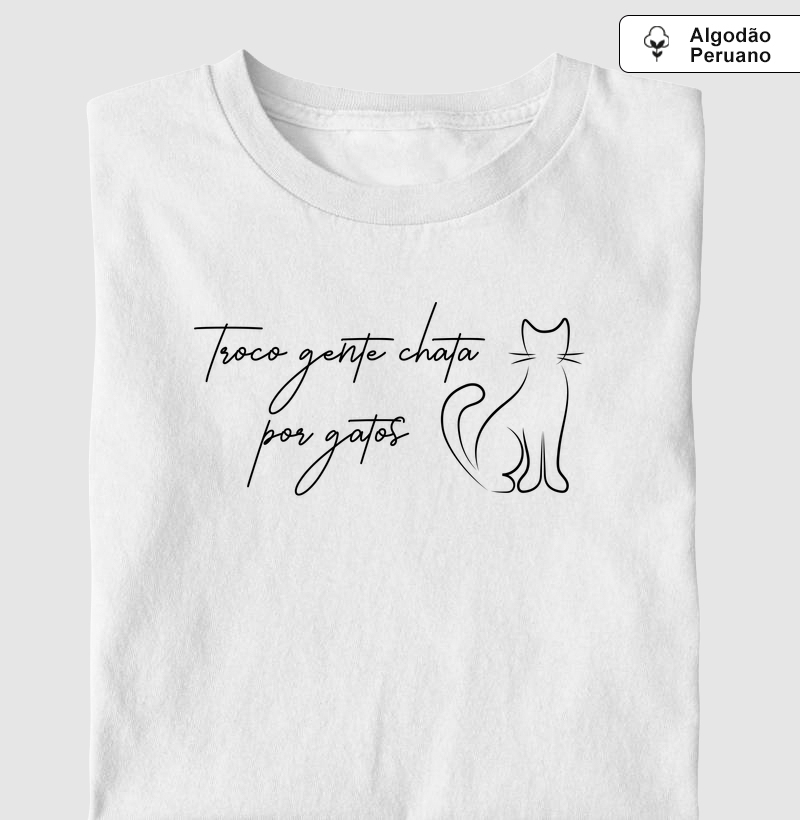 Troco gente chata por Gatos