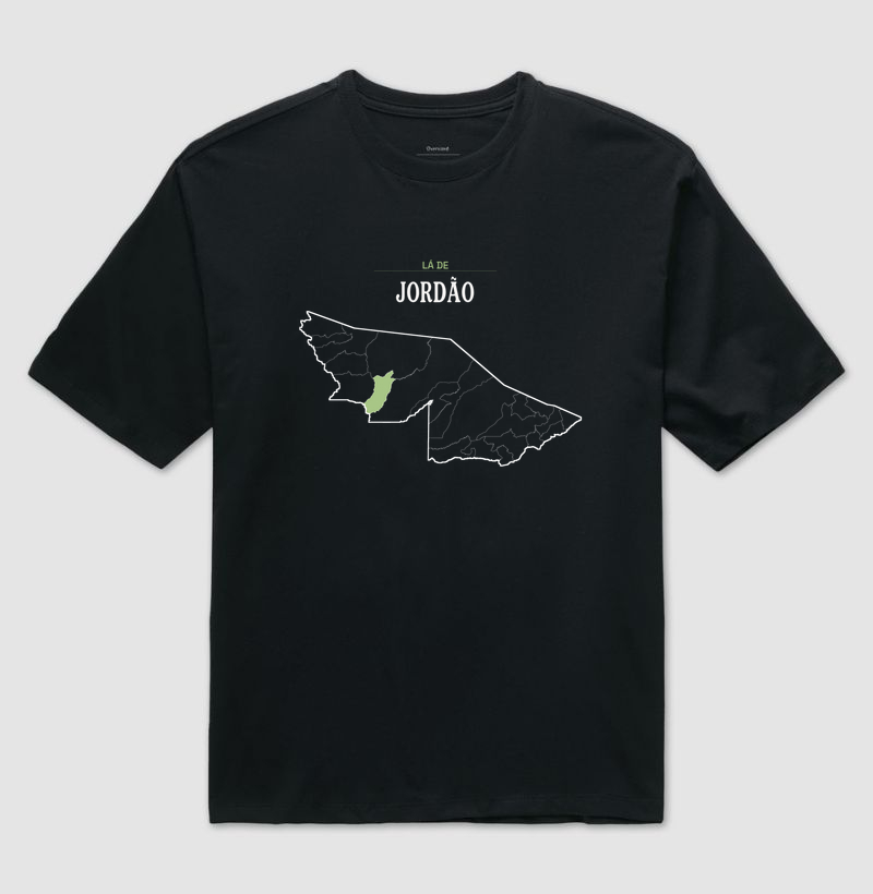 Jordão | Território AC - Camiseta Oversized