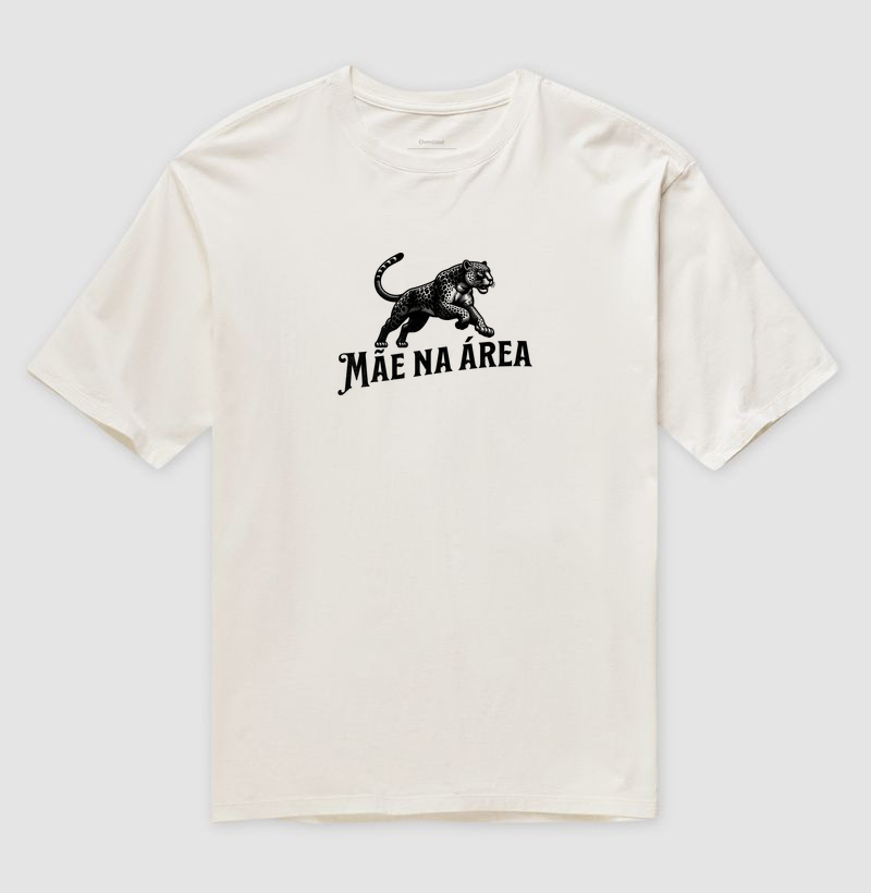 Mãe na área - ilustração preta