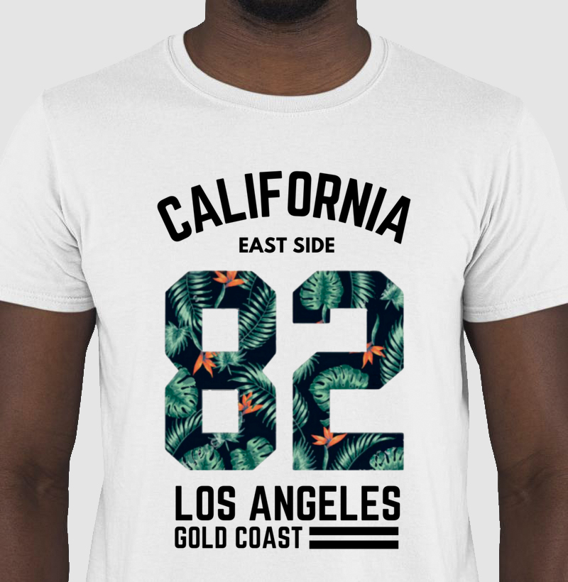 Camiseta Masculina - Califórnia
