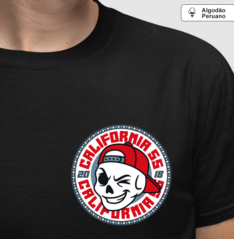 California 55 - Algodão Peruano - Bolso