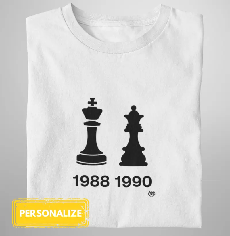 Rei e Rainha - Ano de Nascimento do Casal 