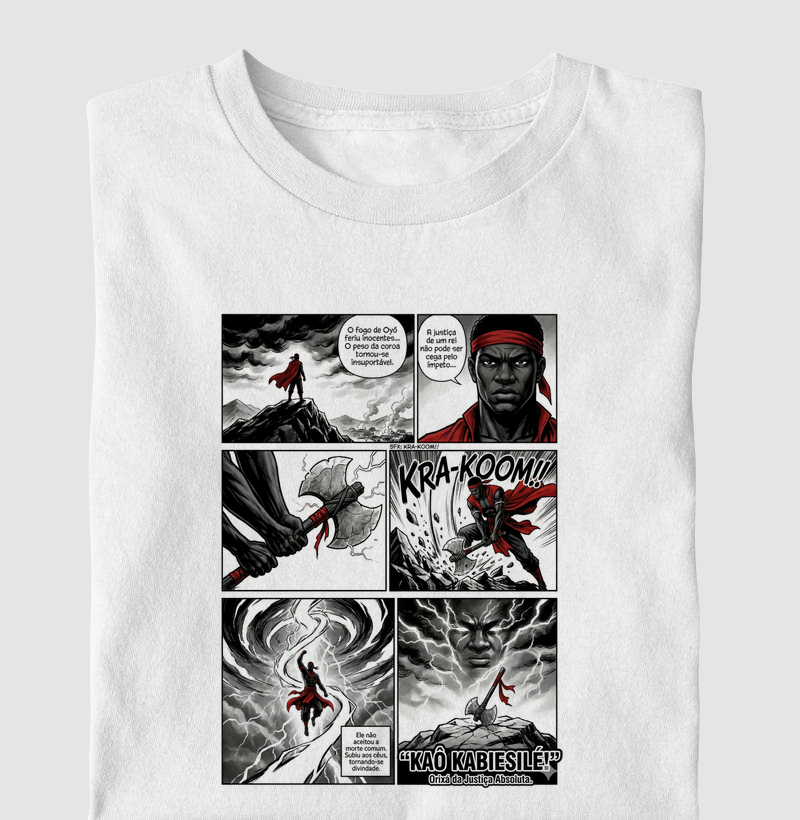 Camiseta Manga Xangô