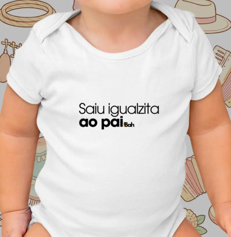 Saiu igualzita ao pai