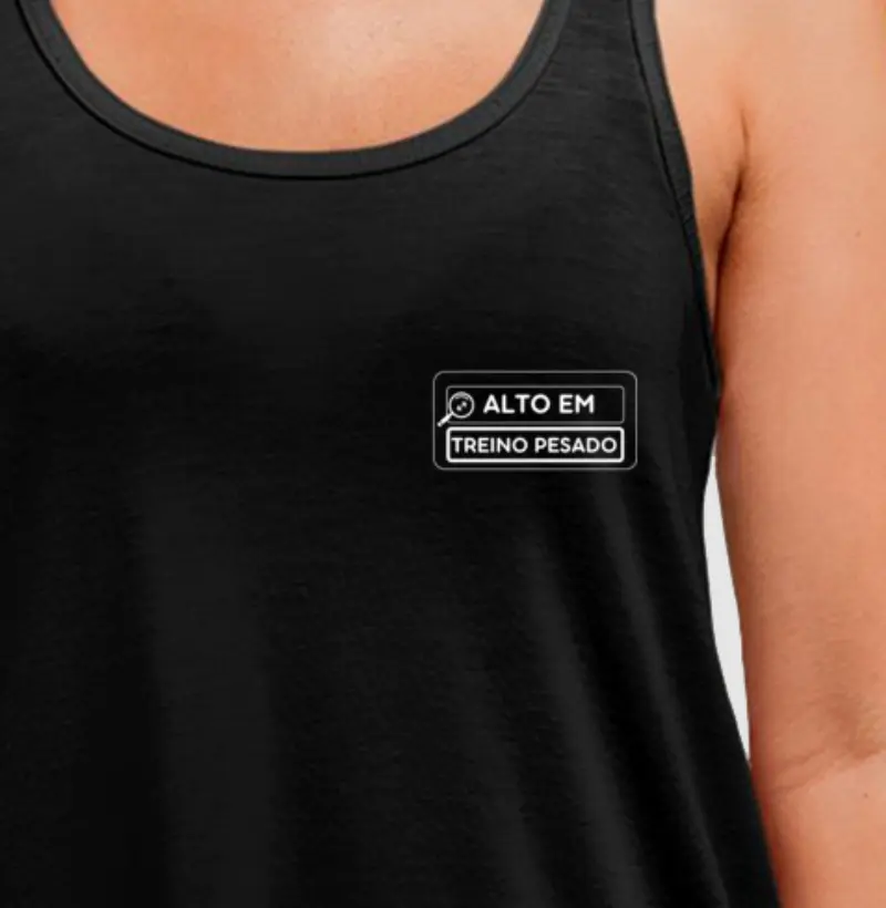 Alto em treino pesado
