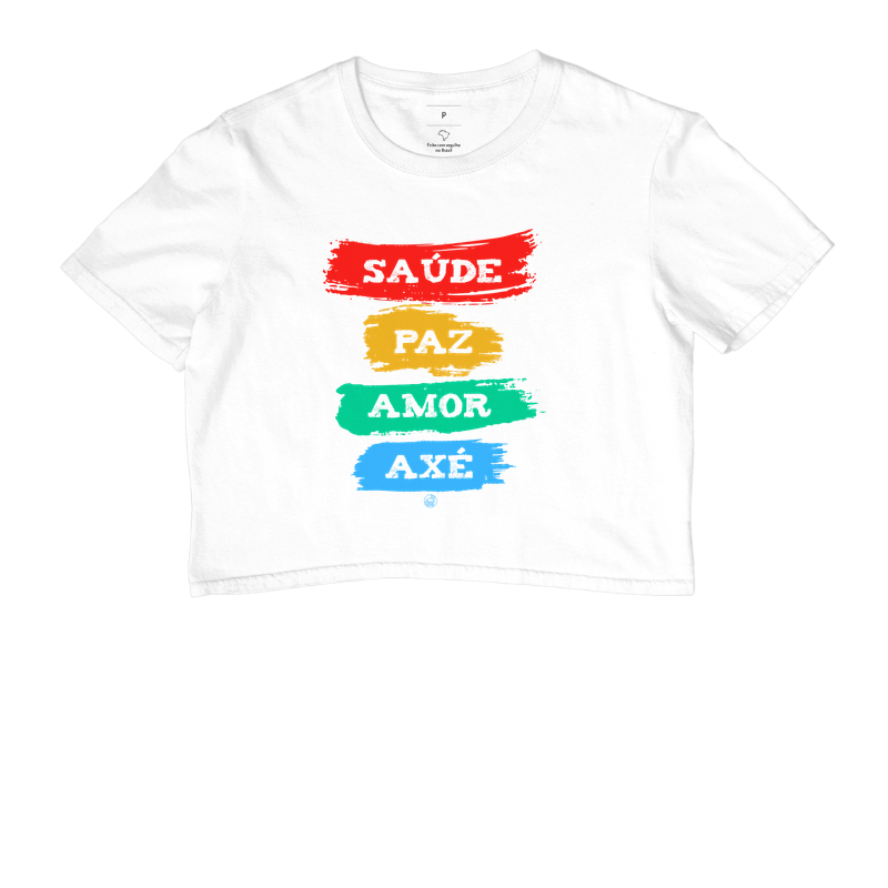 Saúde, paz, amor e axé