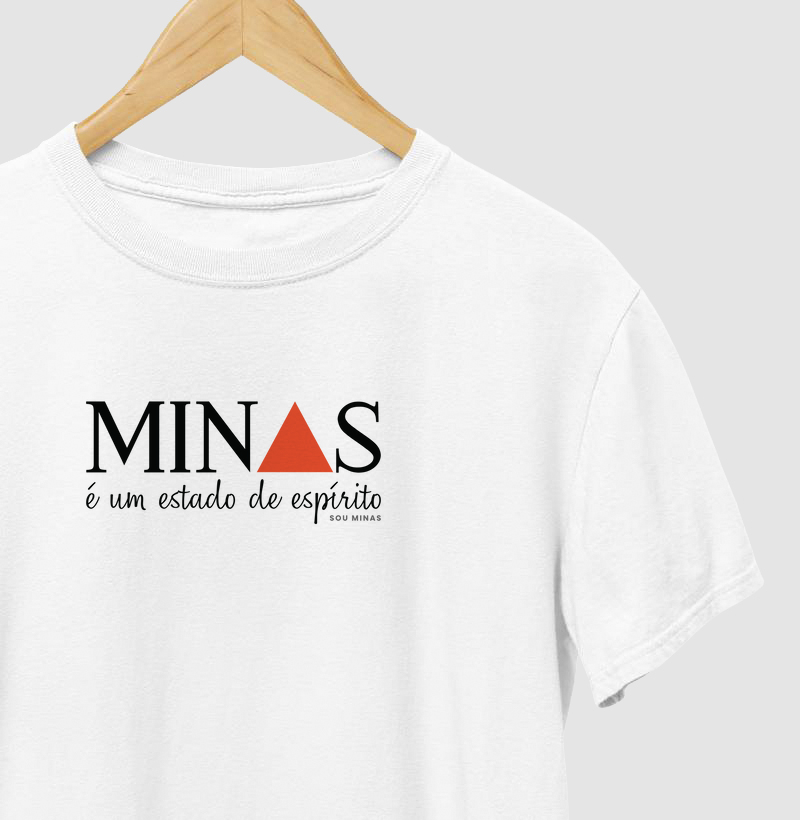 Camiseta Minas É Um Estado de Espírito | Além da Geografia