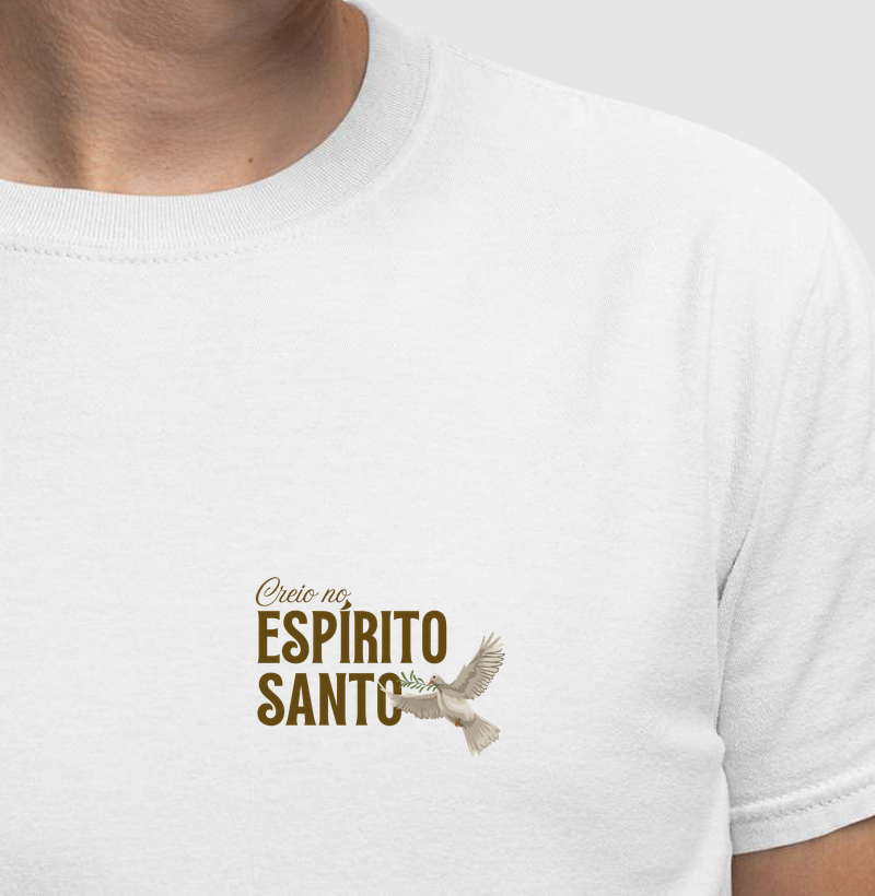 Camiseta “Creio no Espírito Santo”