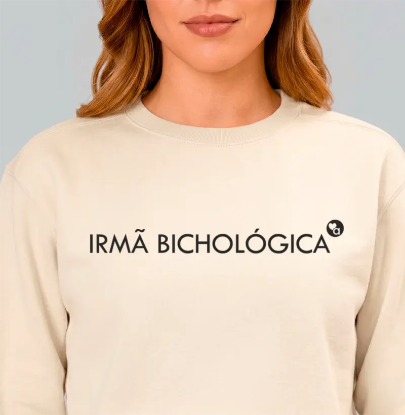 Família Bichológica - Irmã - Moletom Suéter